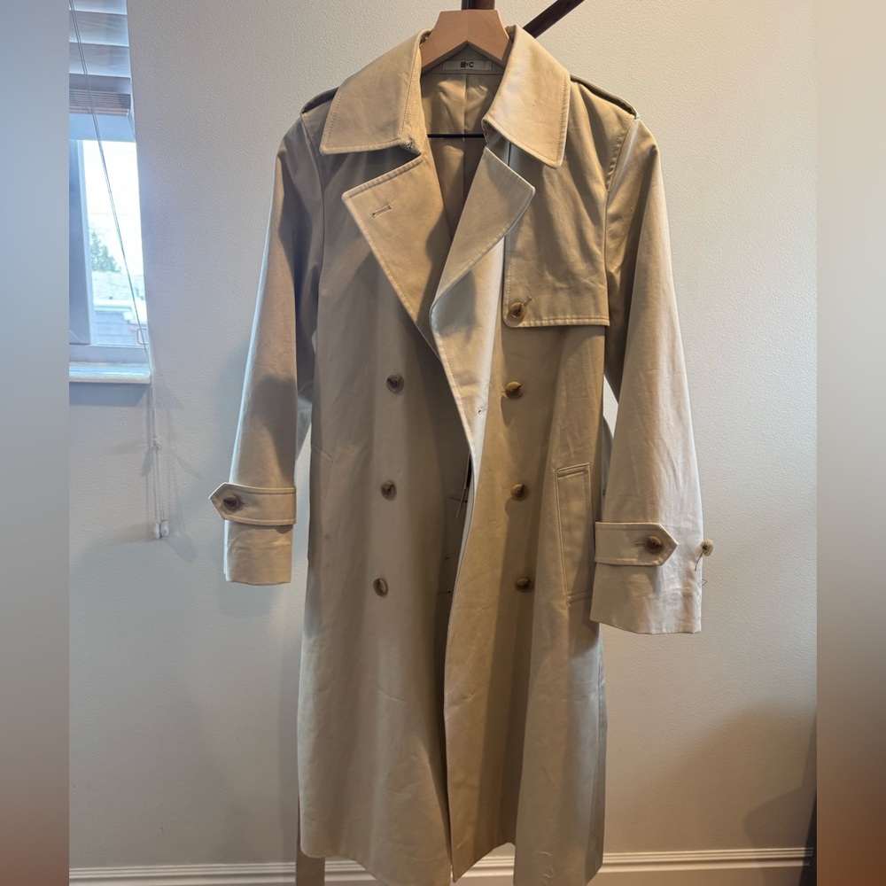 NWT! Uniqlo:C Beige Trench Coat (xxs)